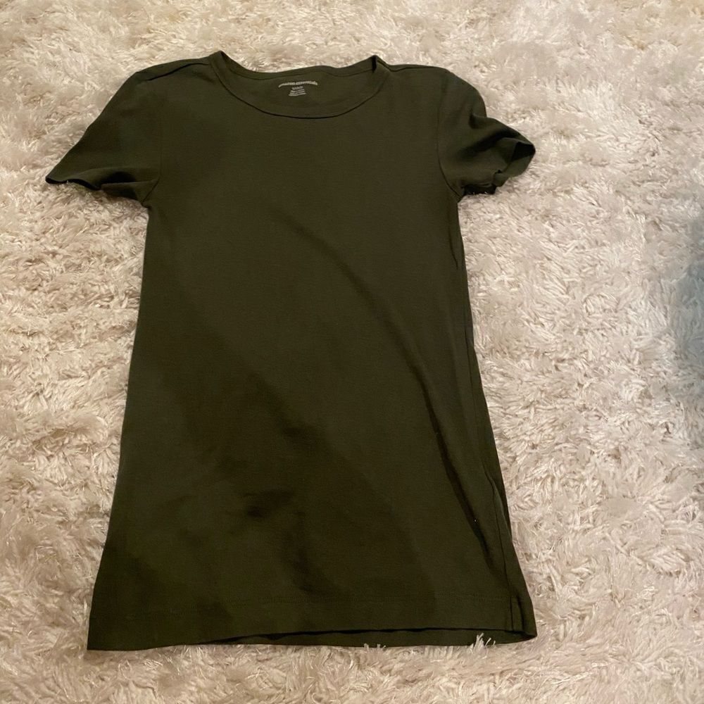 Green Amazon Essentials Shortsleeve T Shirt